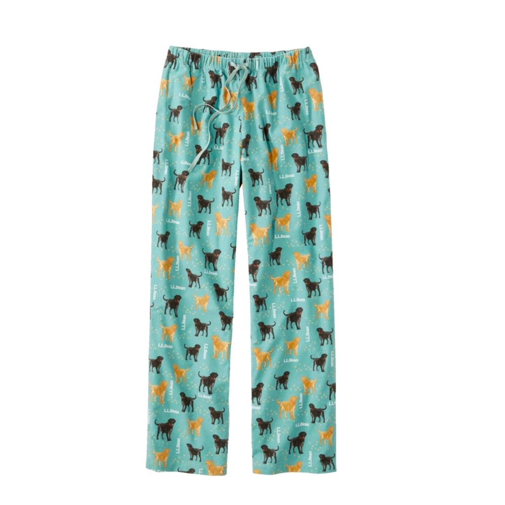 Spruce pine dog print pj pants size 2x by L. L. Bean